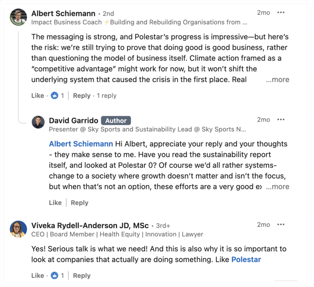 Polestar achieved high brand awareness by becoming trustworthy and transparent