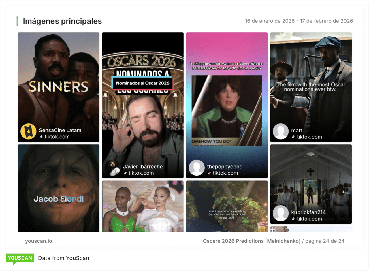 Top images Oscars 2026