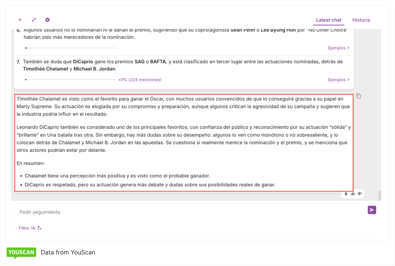 Insights Copilot Summary
