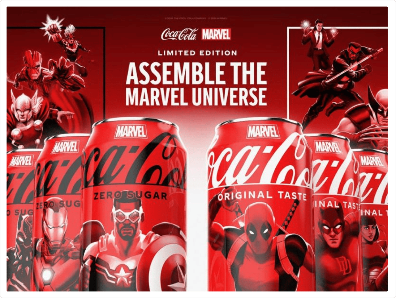 Coca-Cola x Marvel’s Avengers collab for building awareness for both brands in the Asia-Pacific market