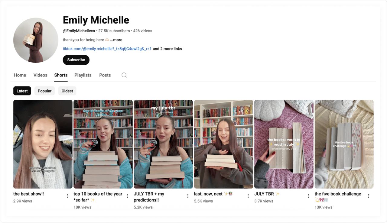 Los influencers de YouTube llegan a una audiencia diferente que los de TikTok