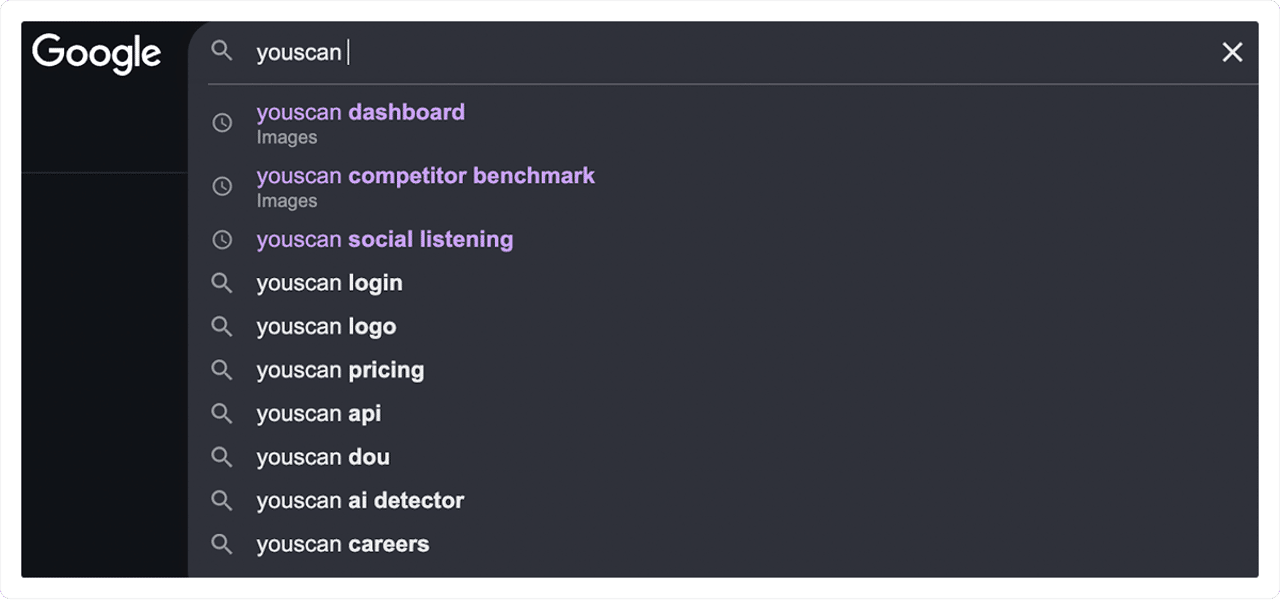 Resultados de Google para YouScan