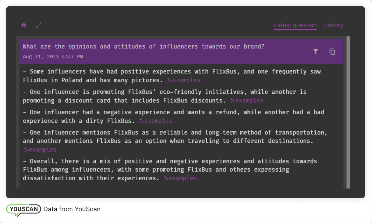 Respuesta de Insights Copilot