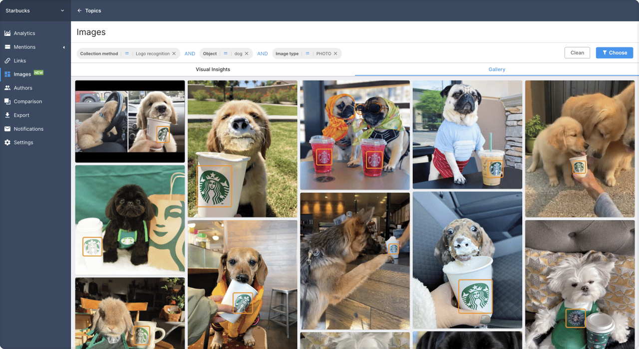 YouScan Visual Insights - Gallery