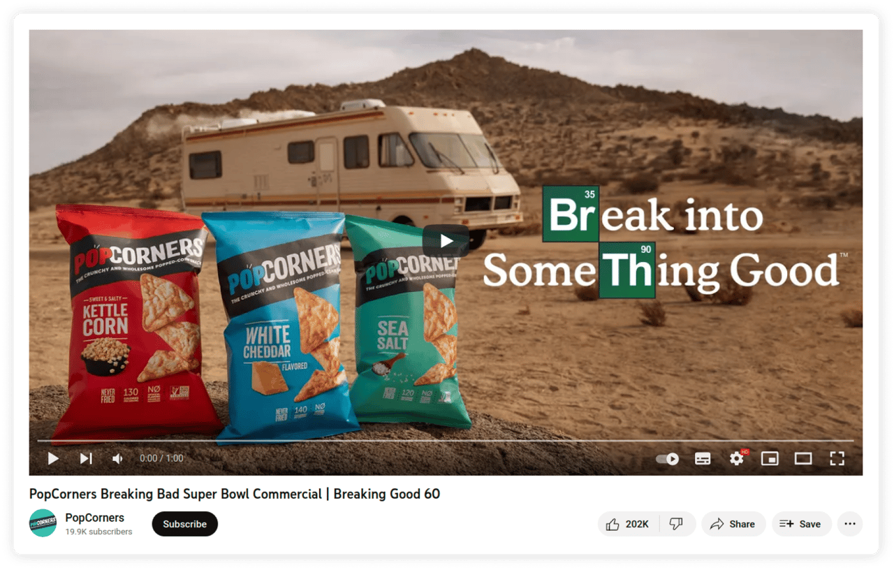 Реклама "Breaking Bad"