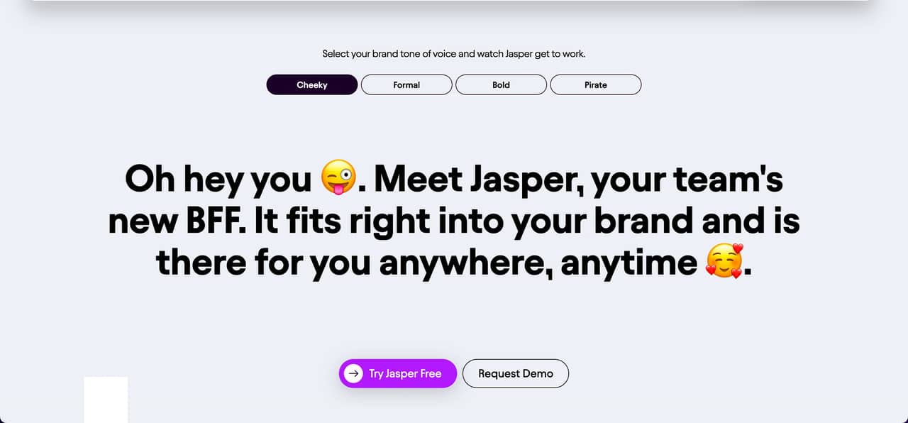 Jasper.ai tool