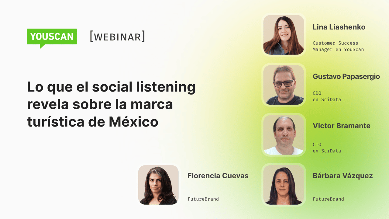 Lo que el social listening revela sobre la marca turística de México