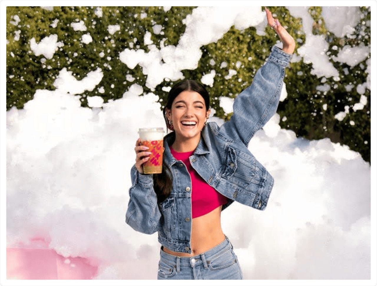 Dunkin_Social media campaign example