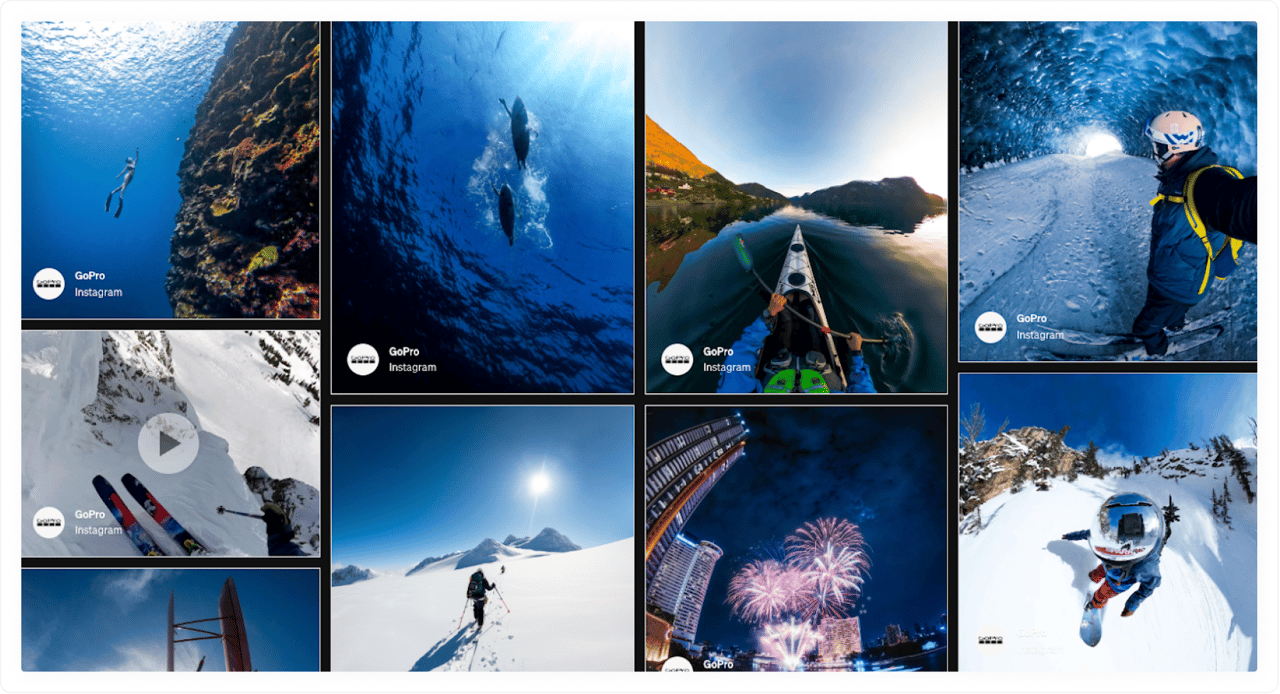 Go Pro_social media campaign example