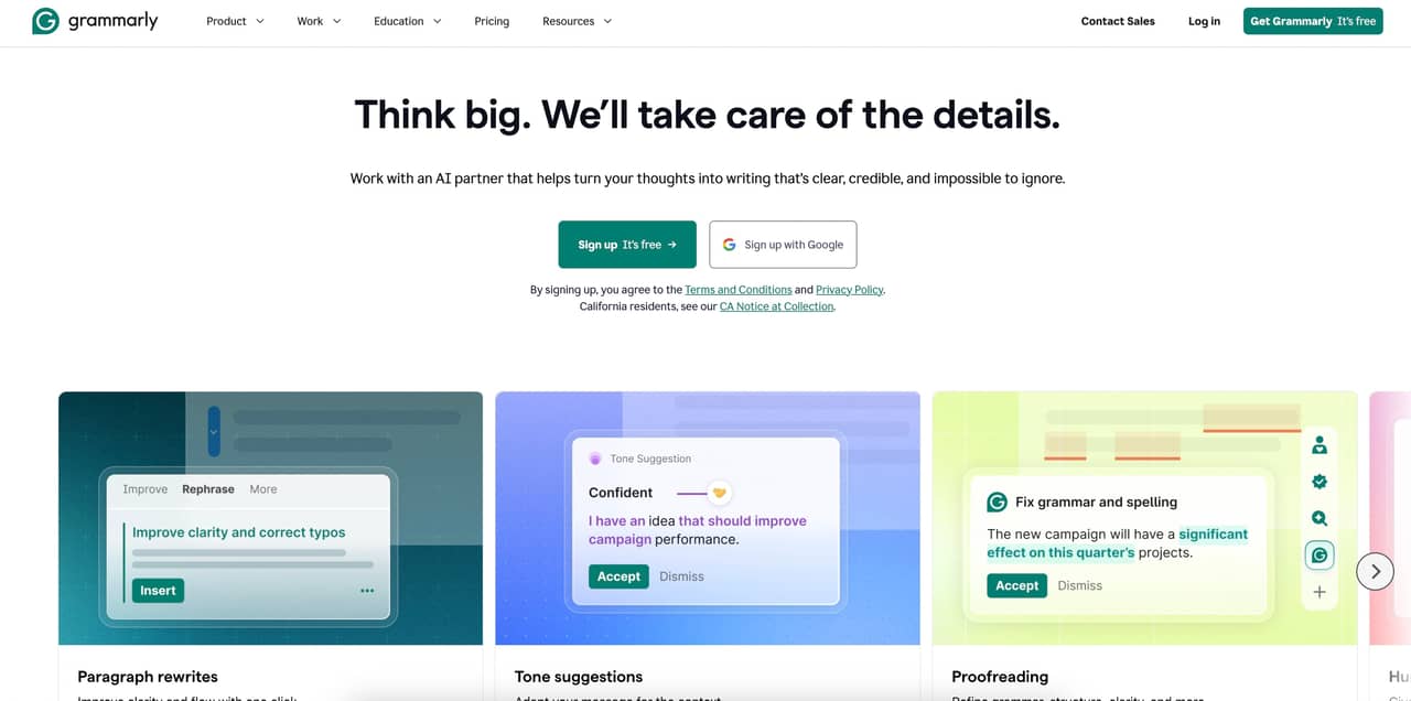 Grammarly AI