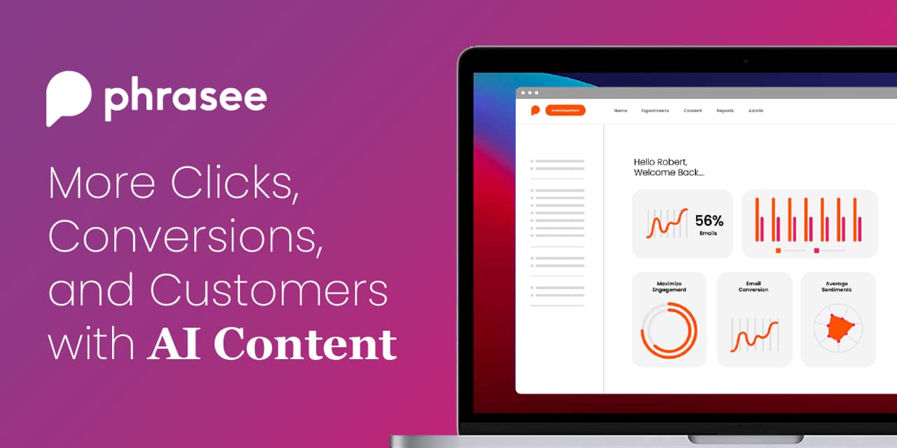 Phrasee Ai tool 