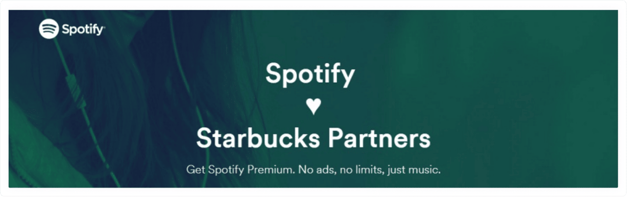 Starbucks partners with Spotify