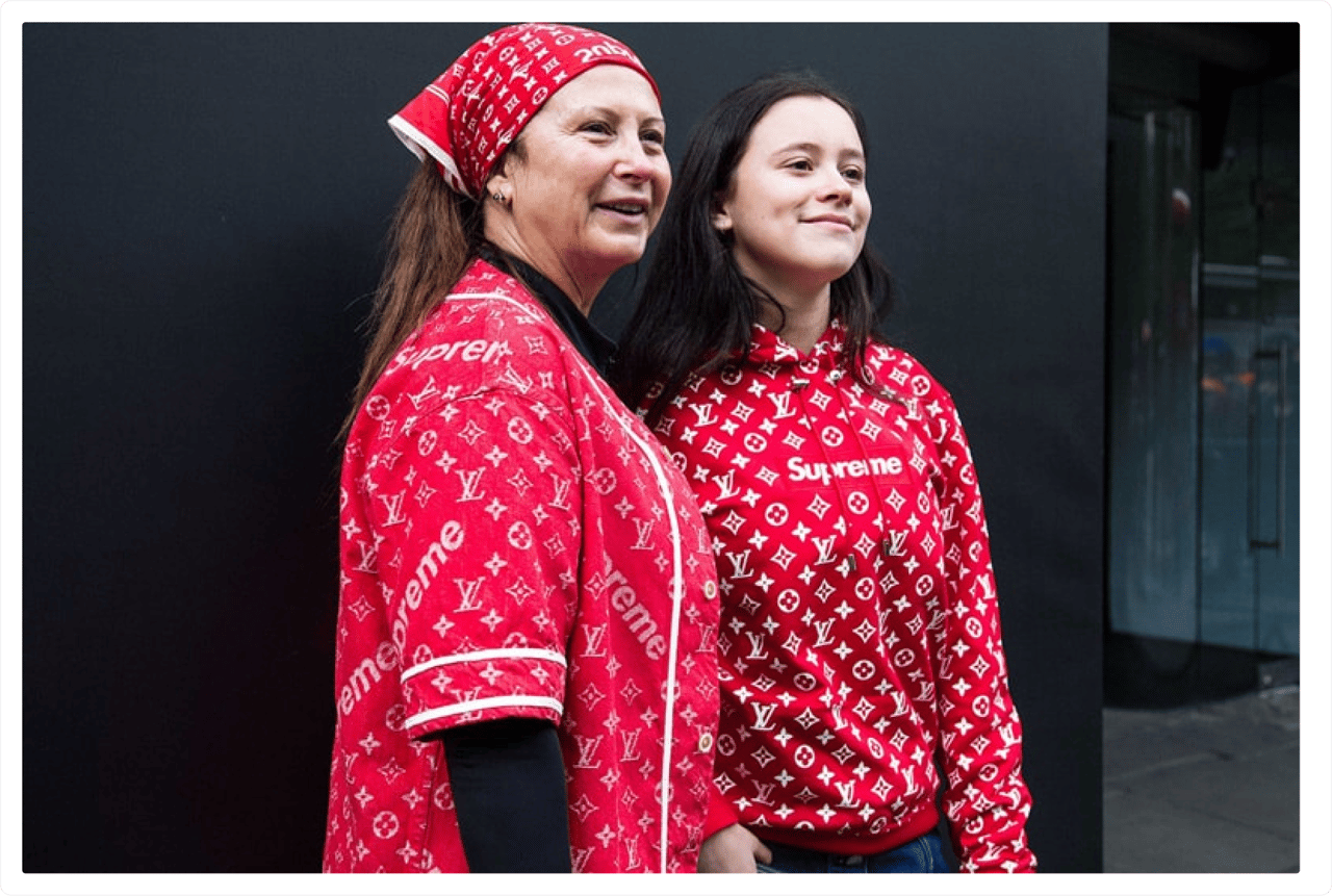 Supreme x Louis Vuitton in the media