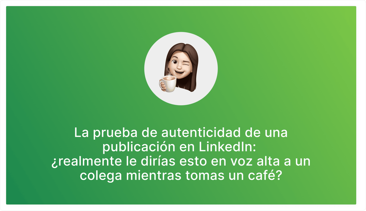 Cómo publicar en LinkedIn con autenticidad