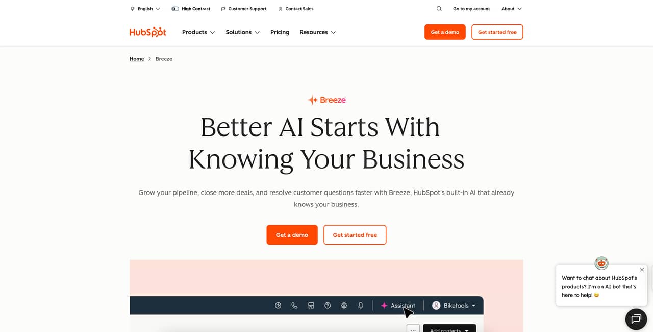 HubSpot AI