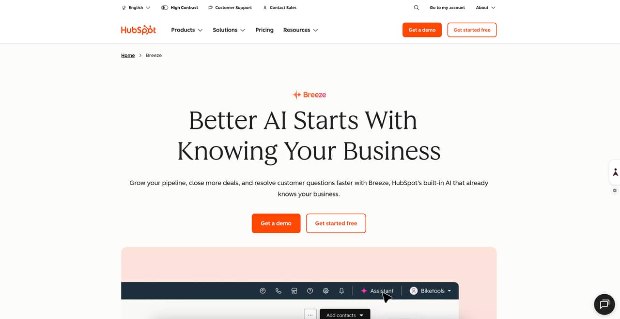 HubSpot AI