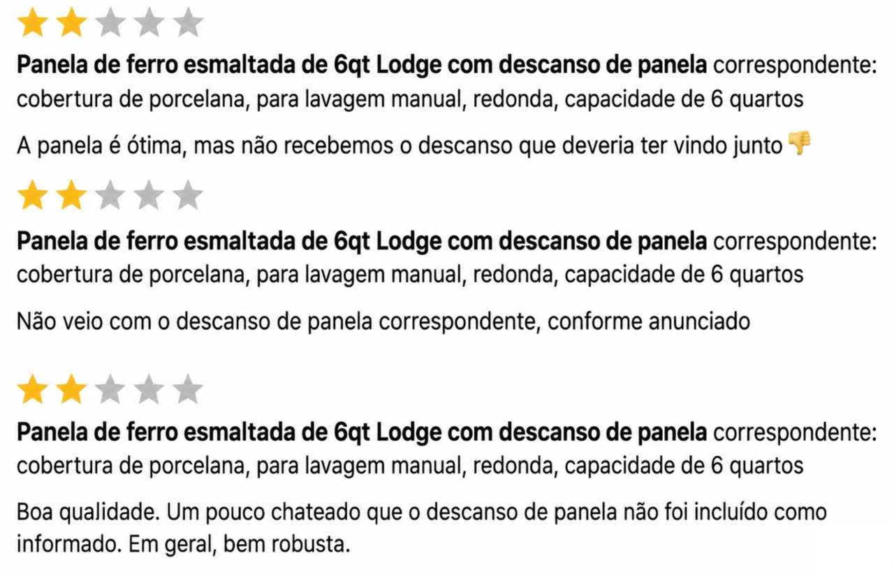 Lodge Cast Iron Resenas