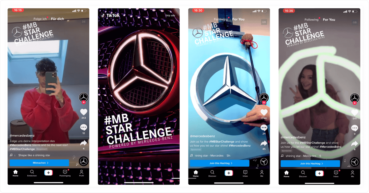 Mercedez_social media campaign examples