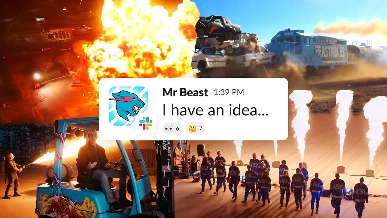 MrBeast and Salesforce
