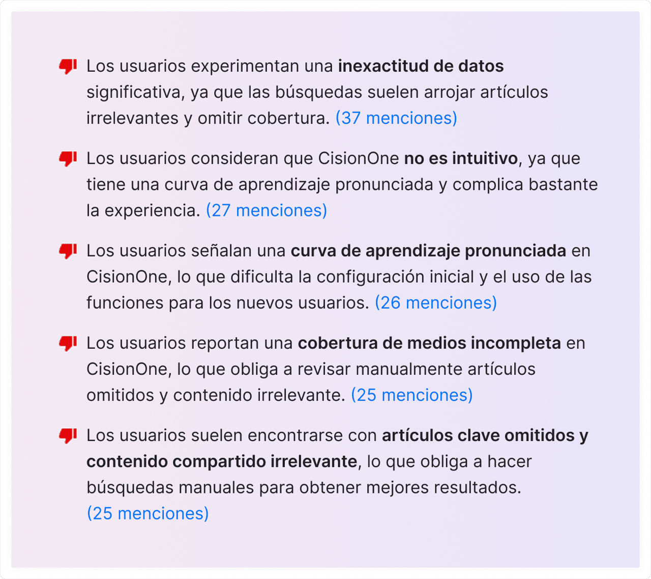 Reseñas para CisionOne en G2