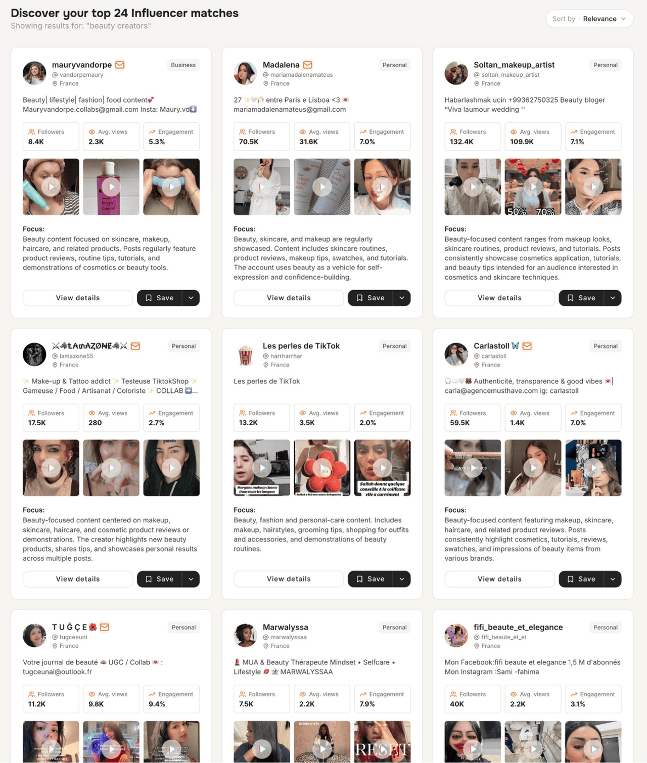 Tiger Finder TikTok influencers