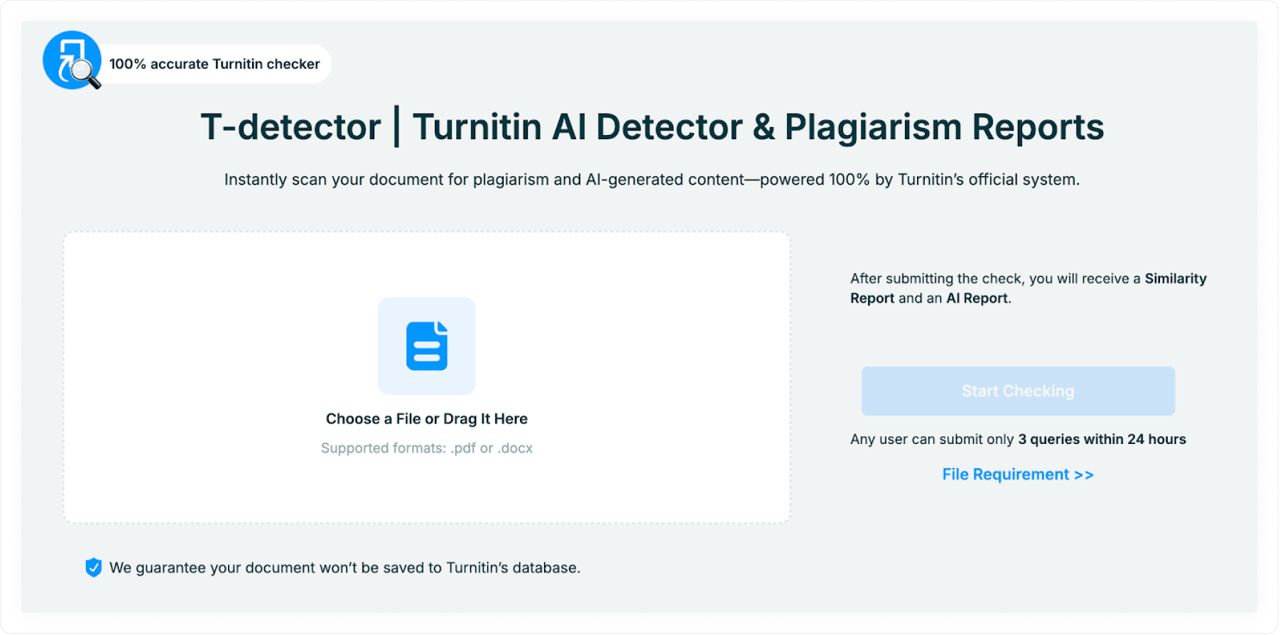 Turnitin AI Detector