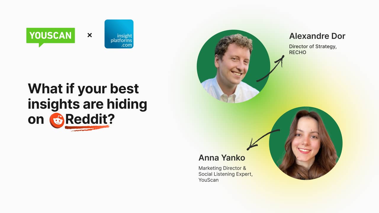 YouScan x Insights Platform: Social Listening on Reddit