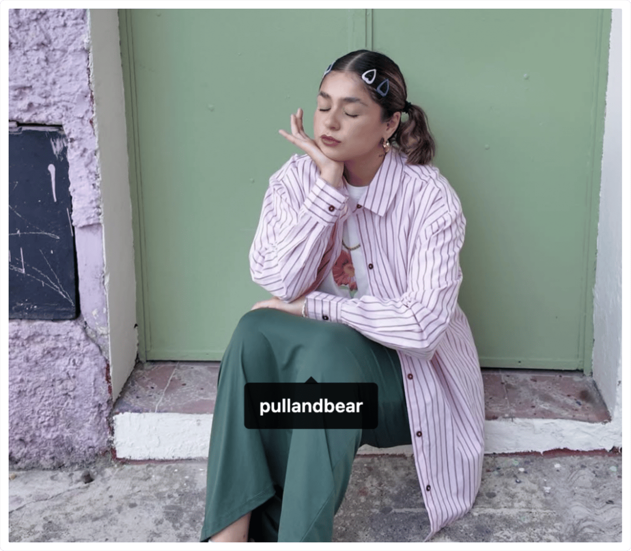 Pull and Bear advocate on Instagram