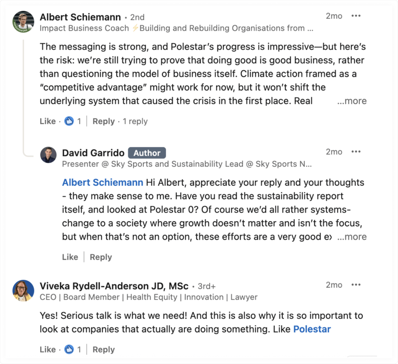 Polestar achieved high brand awareness by becoming trustworthy and transparent