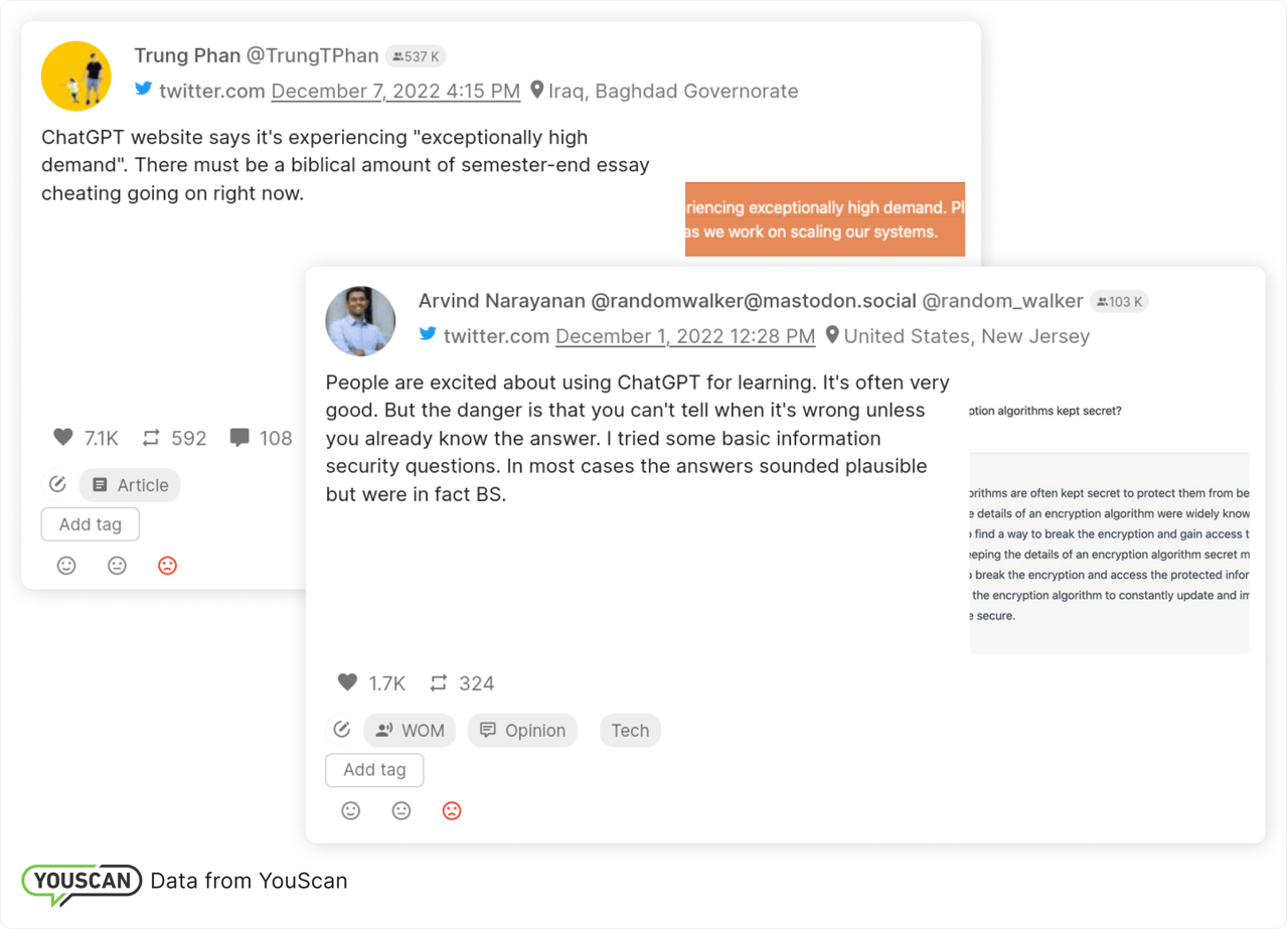 Негативні згадування