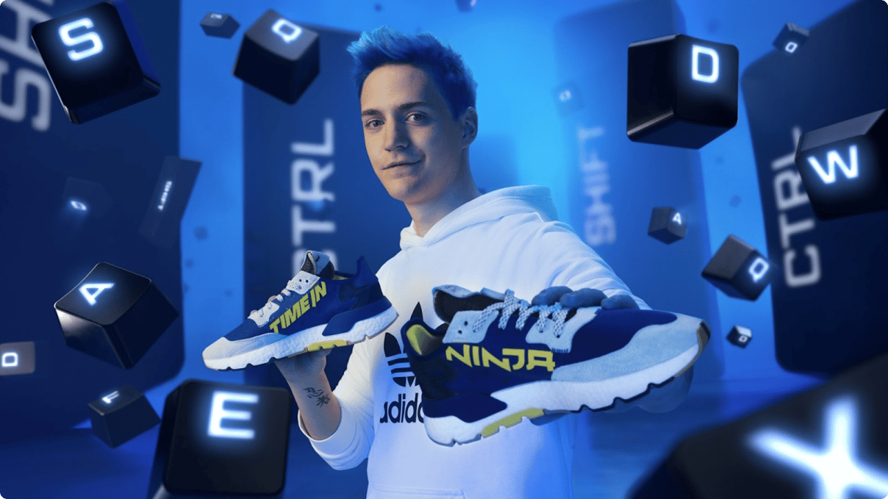Adidas campaign on Twitch 
