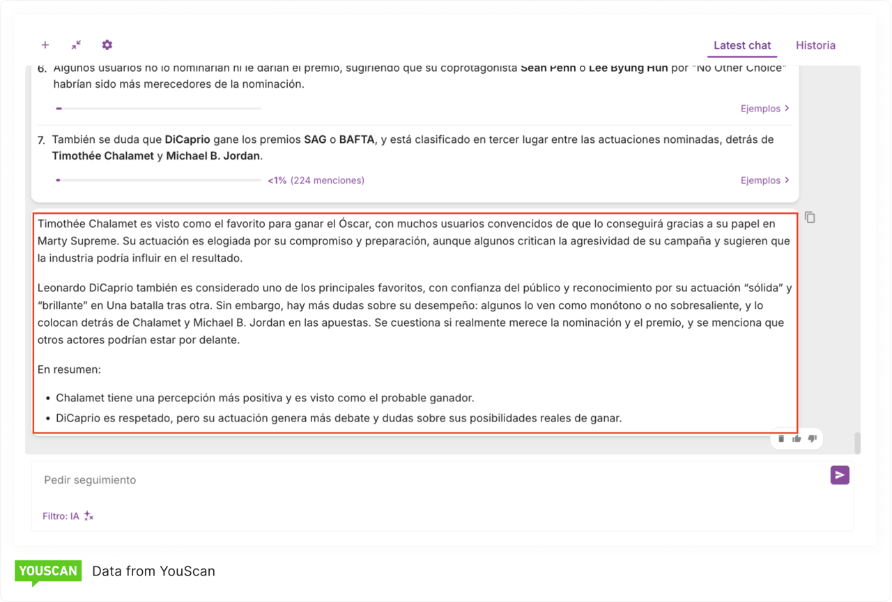 Insights Copilot Summary