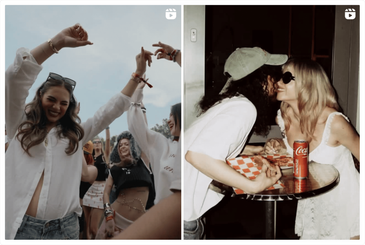 Coca-colla knows how to attract audiences and where to find the right target market