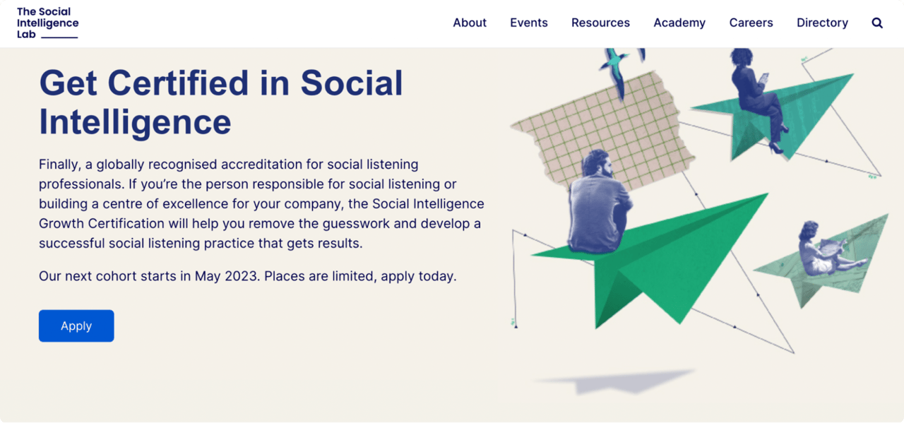 Social Intelligence Lab Growth Certification