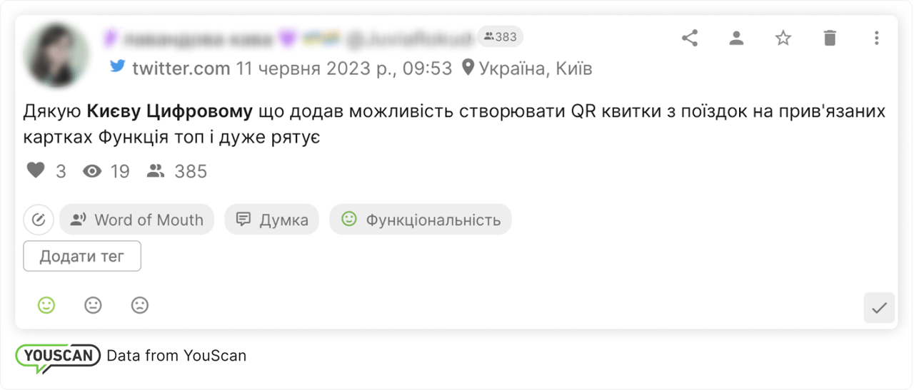 Користувацький відгук