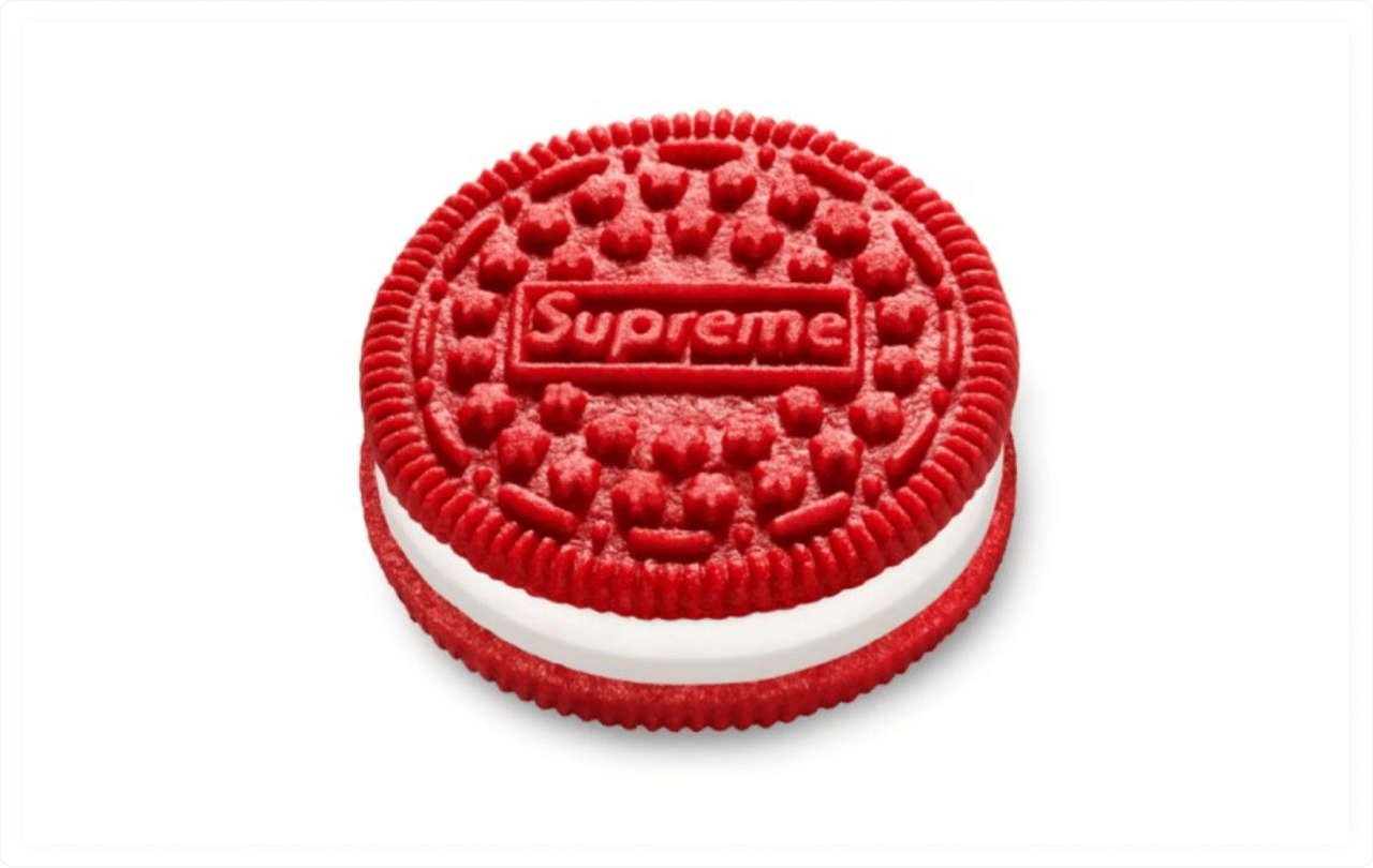 Oreo x Supreme funky experiment resulted in a long-term partnership