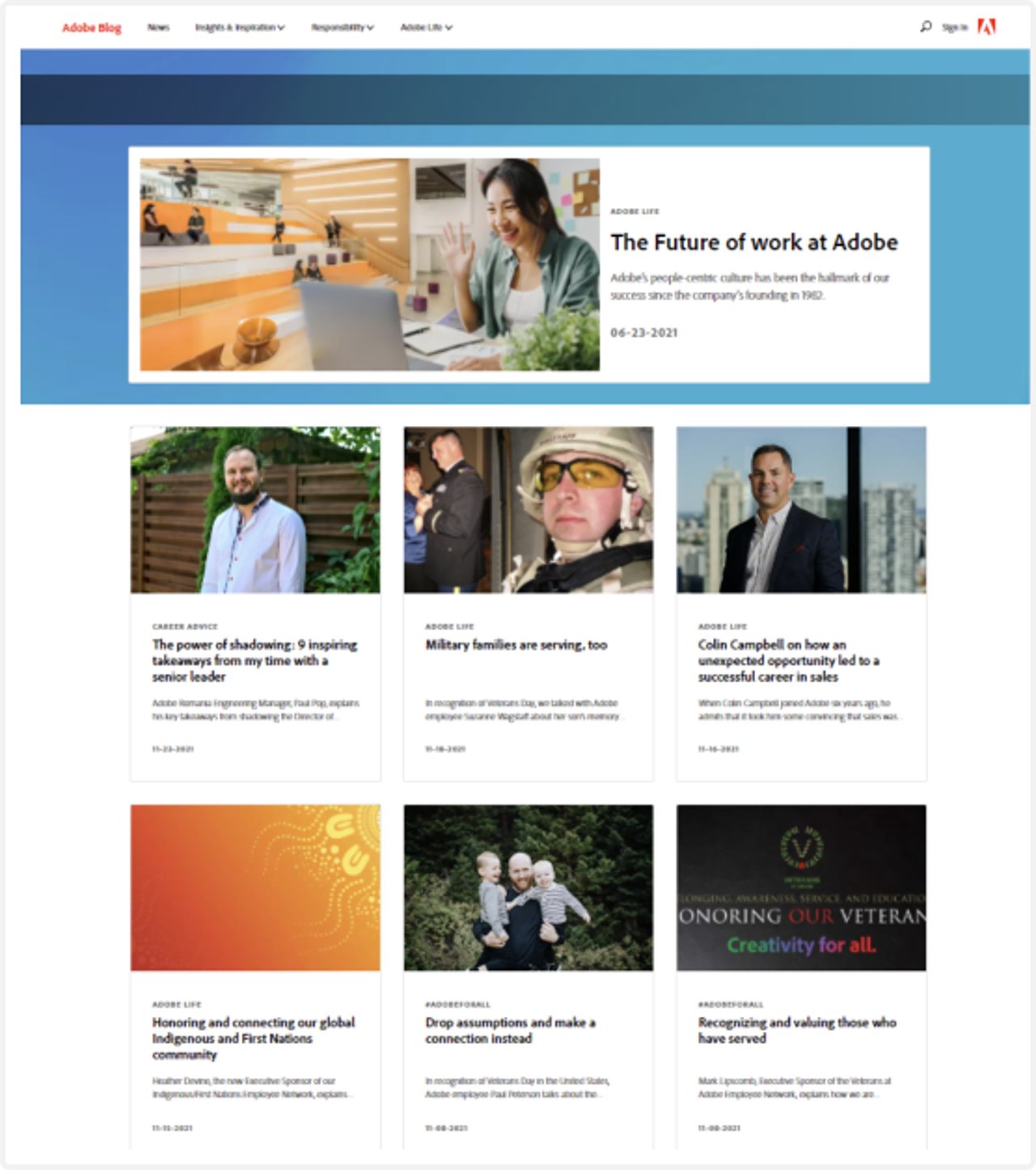 Скриншот с сайта Adobe