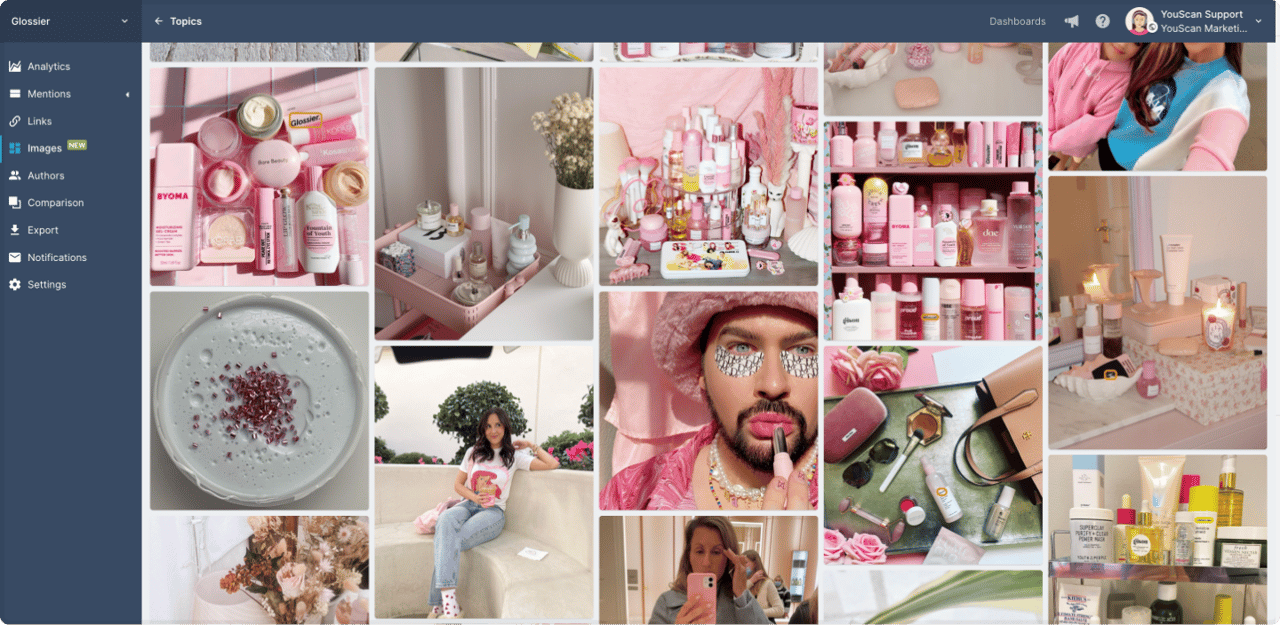 Instagram análisis de redes sociales