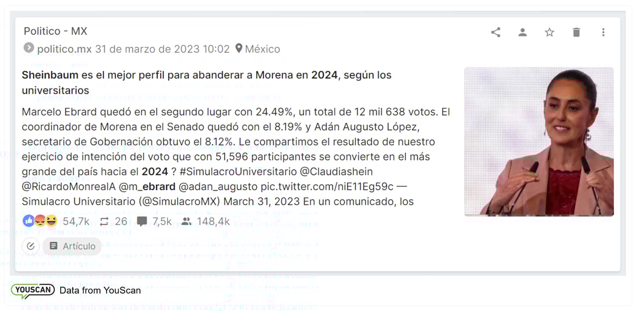 Sheinbaum presidenta México 2024