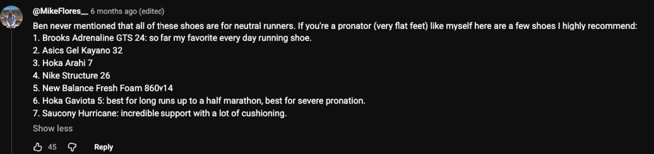 Brand mentions on YouTube