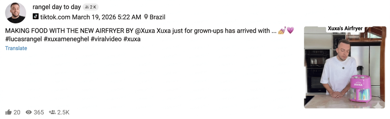 Comment_Xuxa Campaign