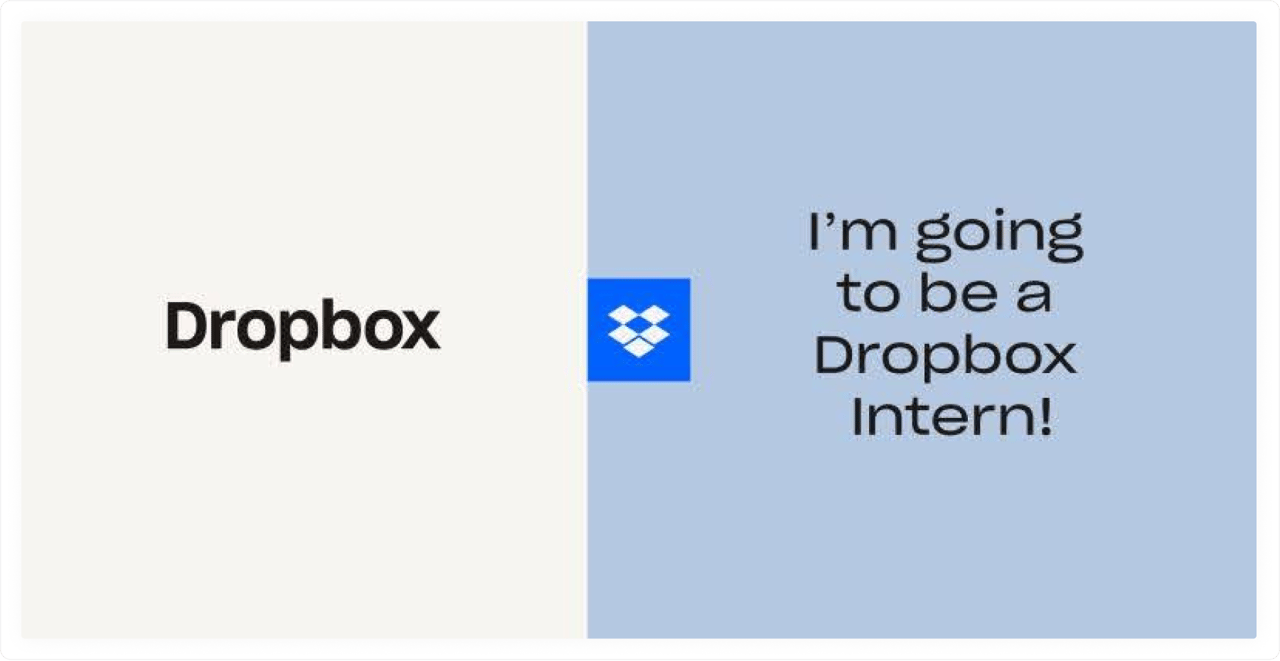 Dropbox_social media campaign example