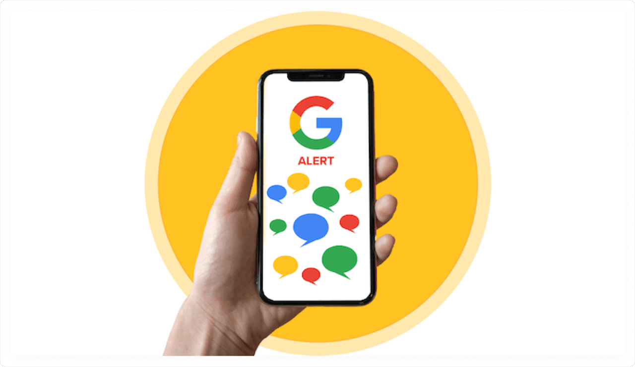 Google Alerts brand monitoring tool