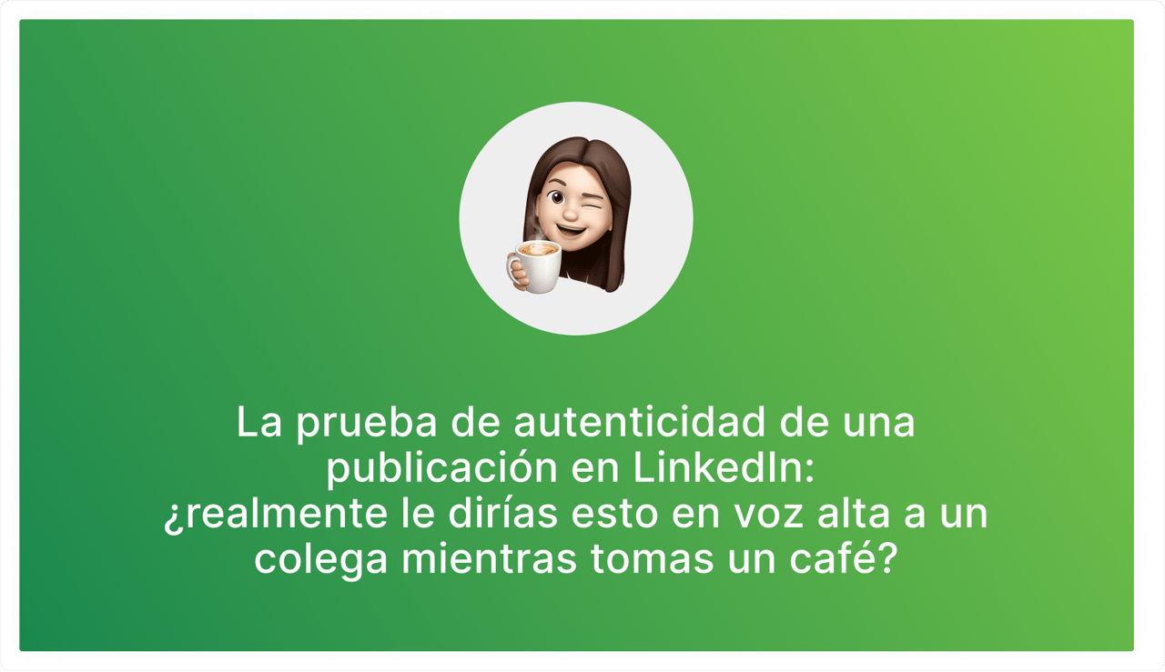 Cómo publicar en LinkedIn con autenticidad
