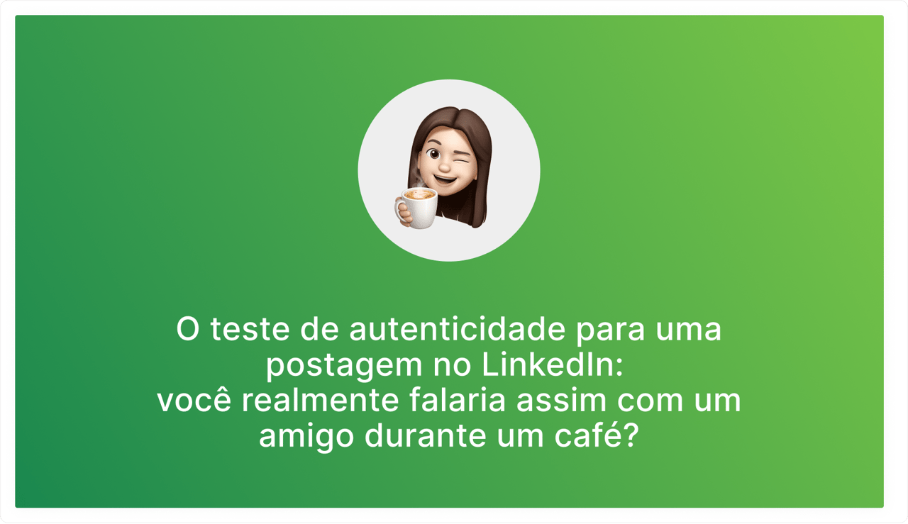 How to post on LinkedIn with authenticity