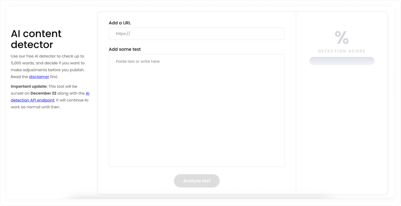 Writer.com AI Detector