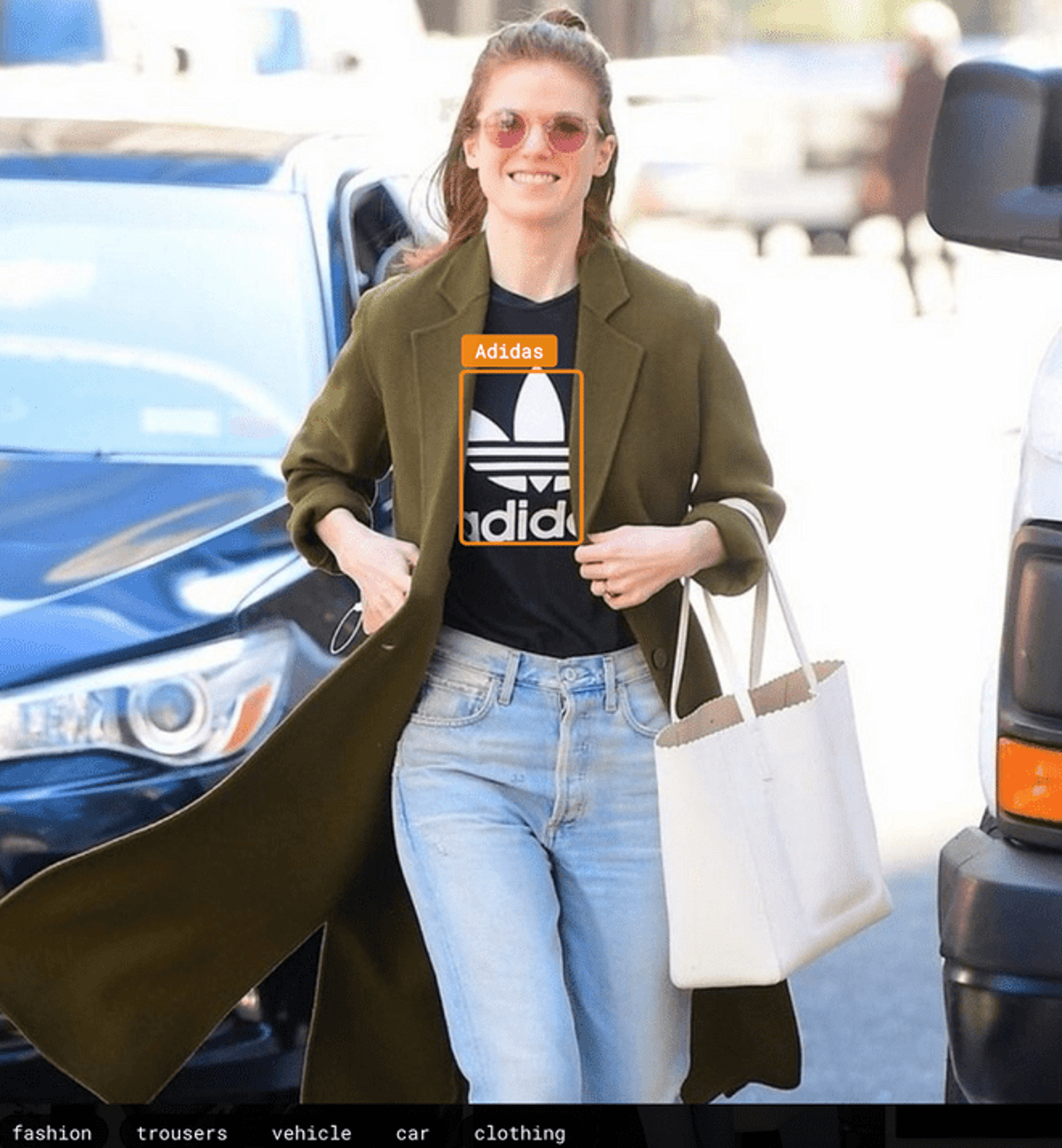 Adidas and Rose Leslie