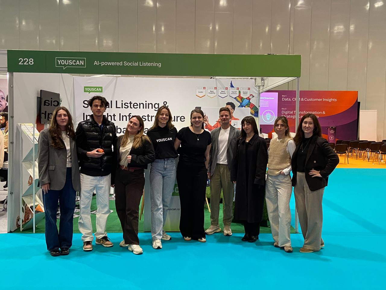 YouScan team at the DMWF Conference, London, May'26