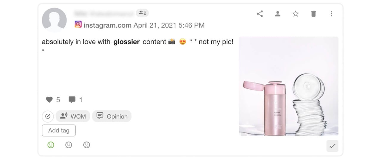 lovemark mentions social media listening youscan