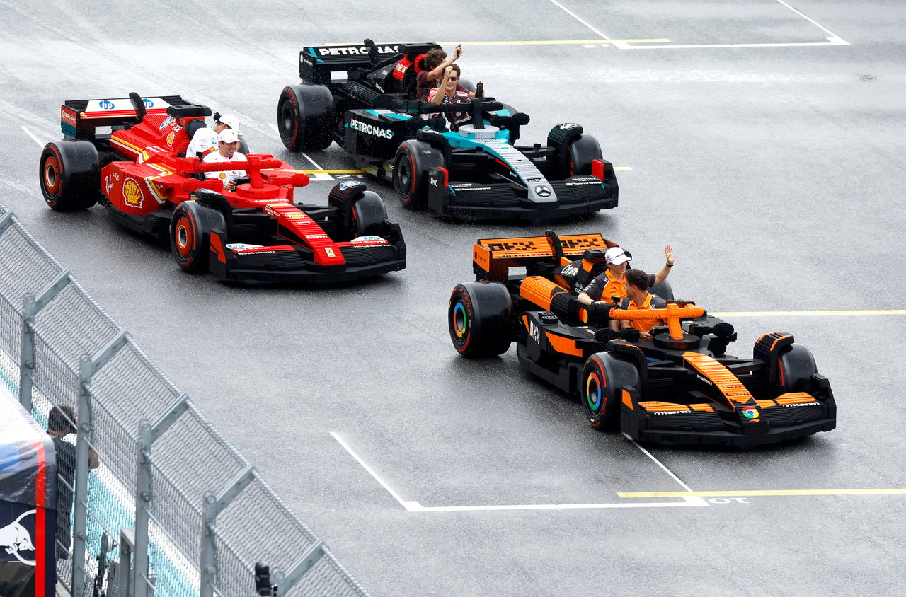 LEGO's Miami Grand Prix drivers' parade